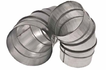 45 DEGREE METAL VENTILATION DUCT 150MM