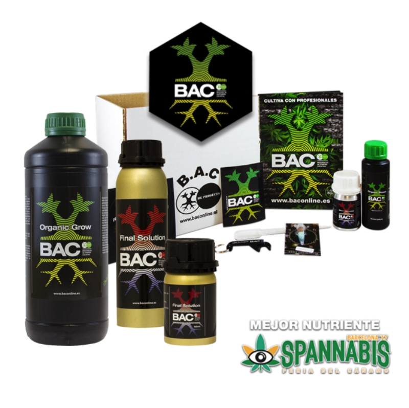 KIT BAC ORGANIC GROW 1 L + FINAL SOLUTION 300 ML 1 KIT BAC ORGANIC GROW 1 L + FINAL SOLUTION 300 ML