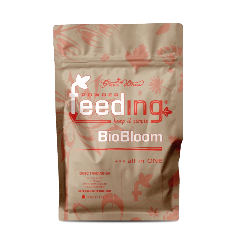 GREEN HOUSE POWDER FEEDING BIO BLOOM 500 GR