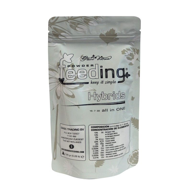 GREEN HOUSE POWDER FEEDING HYBRIDS 125 GR.