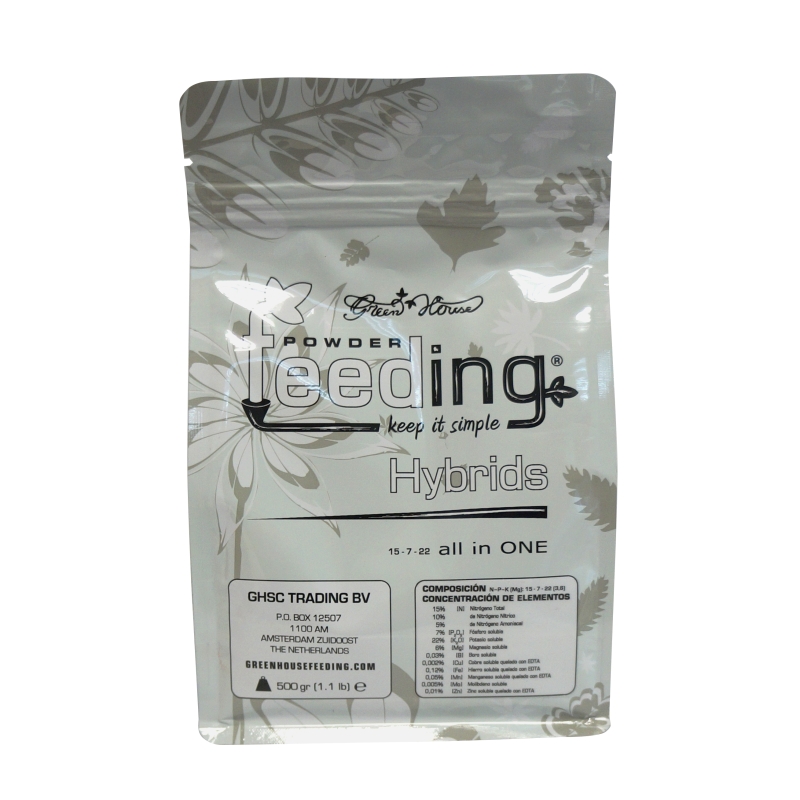GREEN HOUSE POWDER FEEDING HYBRIDS 500 GR (BAG)