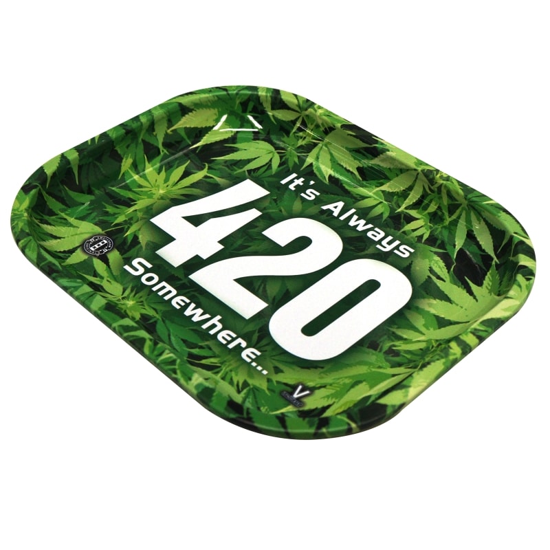 METAL ROLLING TRAY 18X14 CM - 420