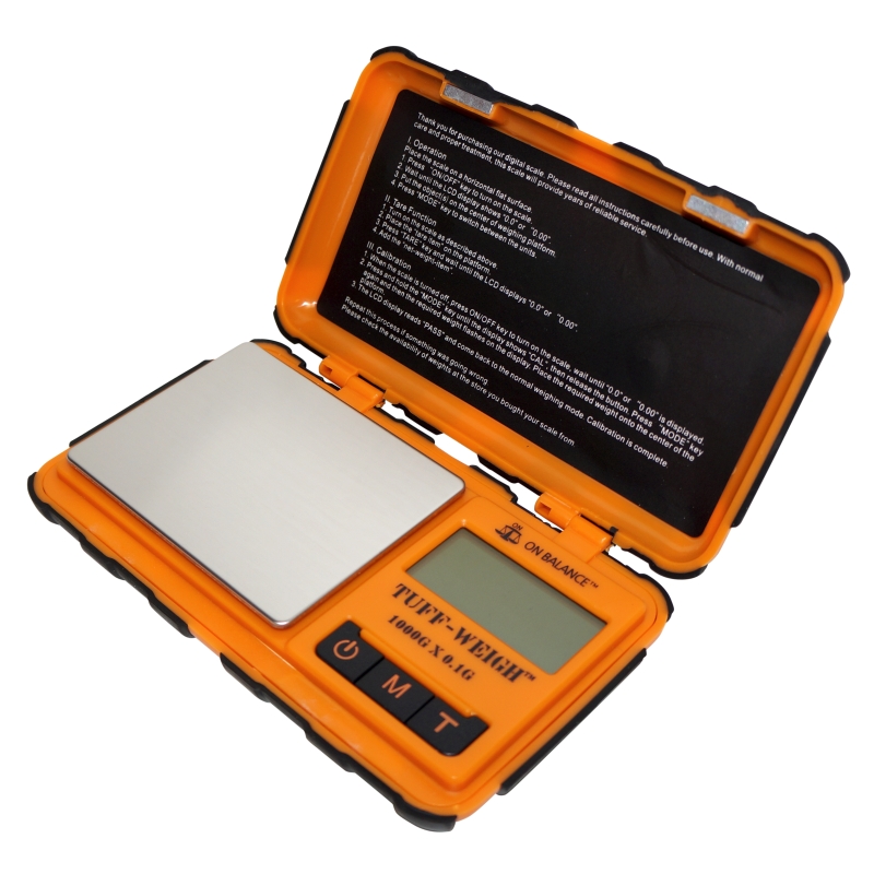 ON BALANCE TUFF WEIGH SCALE (1000 GR. X 0.1 GR.)