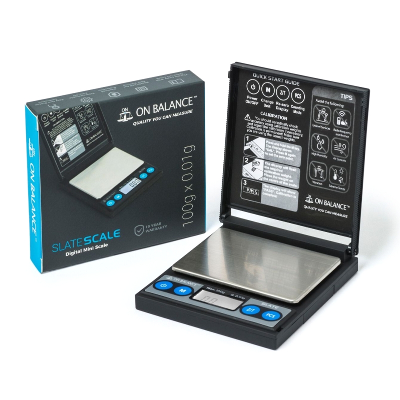 ON BALANCE SLATE SCALE (100 Gr X 0,01)
