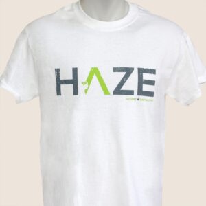 420 T-SHIRT - DOUBLE PRINTING - HAZE - XL (WHITE)