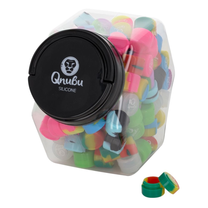 QNUBU SILICONE JAR 2 ML MINI (DISPLAY L 130 UNITS)