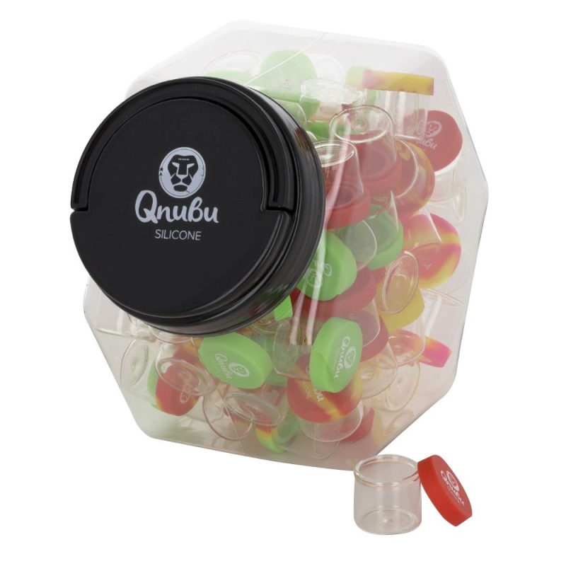 QNUBU 6 ML CRYSTAL-SILICONE JAR (DISPLAY L 70 UNITS)