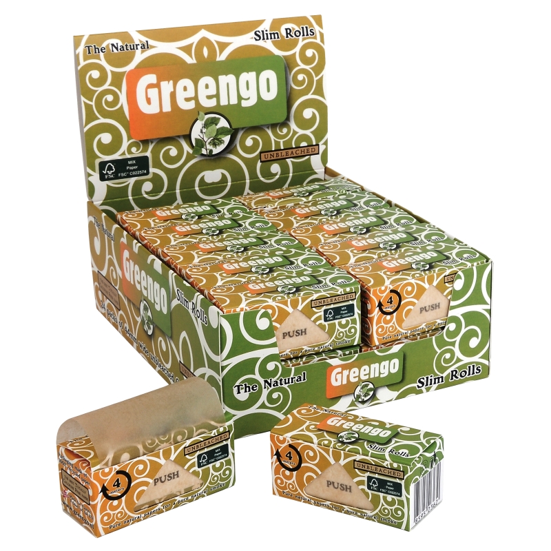 GREENGO SLIM ROLLS 44MM ( 24PCS )