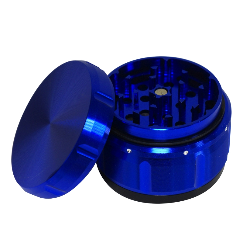 CARVING II GRINDER - 4 PARTS 55MM BLUE