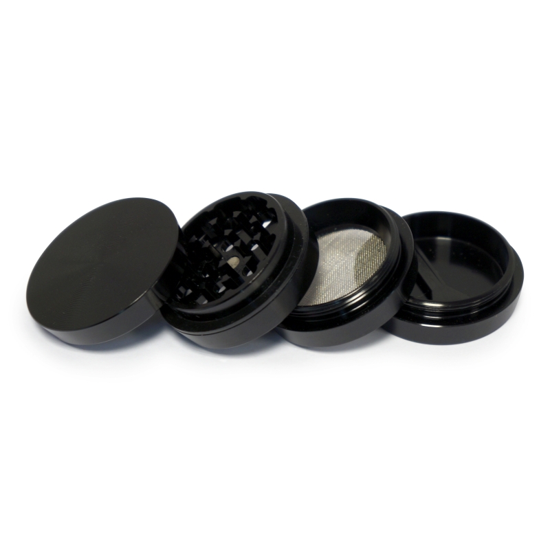 TIER GRINDER - 4 PARTS 40MM BLACK