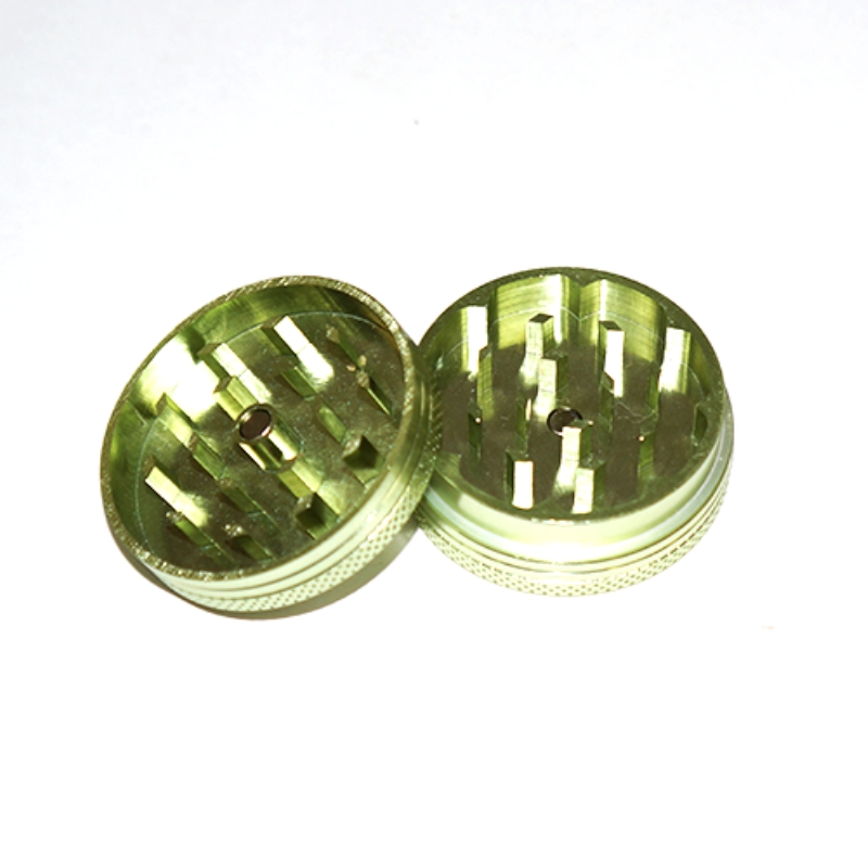 GREEN ALUMINIUM GRINDER 40MM CNC