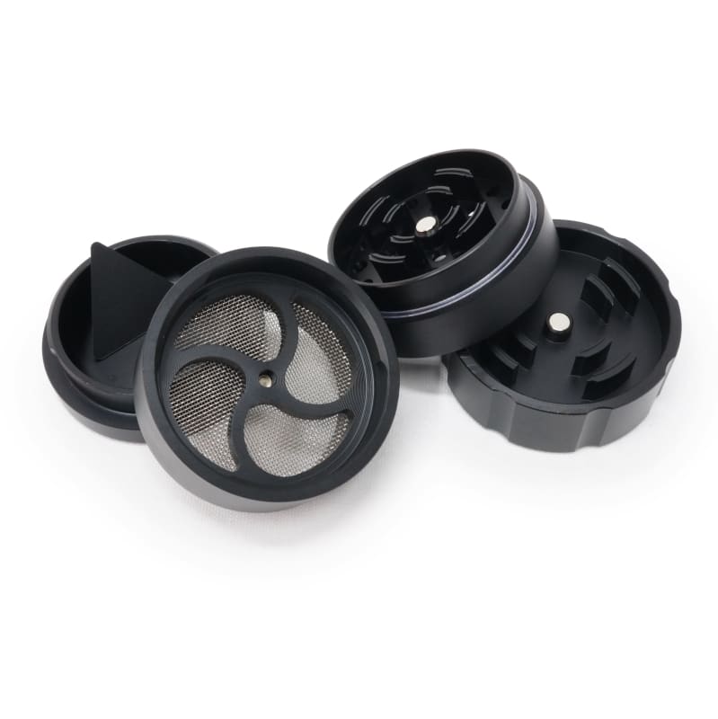 GRINDER FASHION, 4 PART, 53MM, BLACK