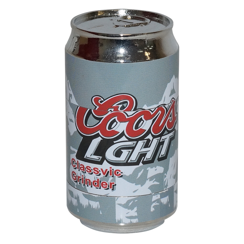 GRINDER 3 PARTS BEVERAGE CAN 30MM GREY