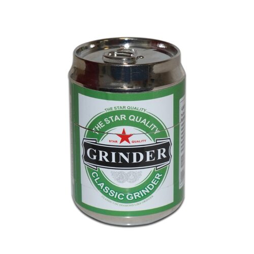 4- PART GRINDER DRINK CAN 50MM GREEN
