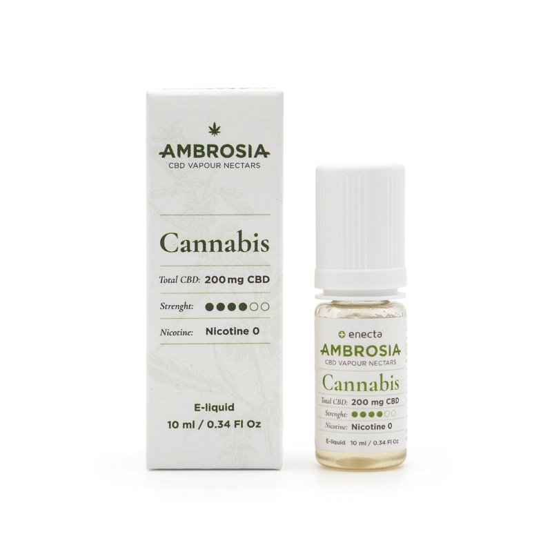 AMBROSIA 200 MG CBD E-LIQUID 10 ML (CANNABIS)