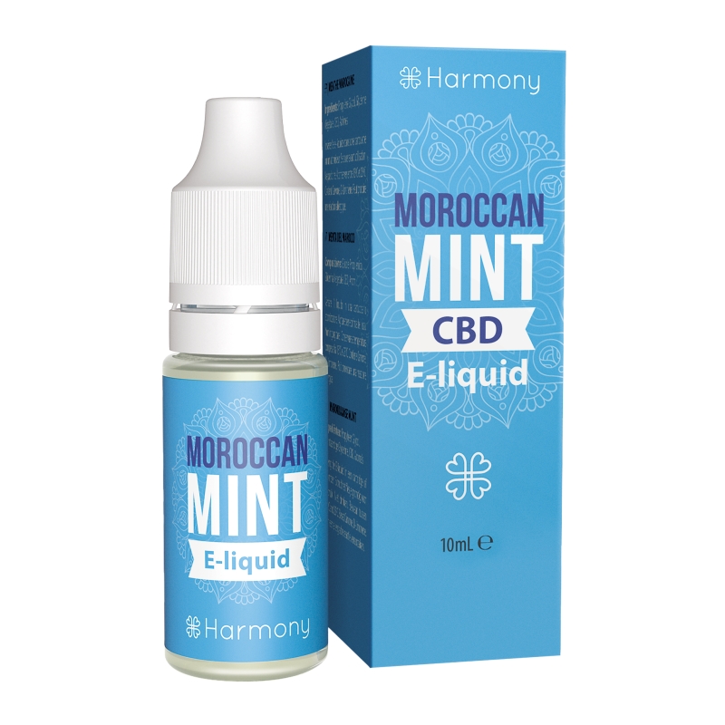 HARMONY - MOROCCAN MINT - E-LIQUID (100MG CBD) 10ML