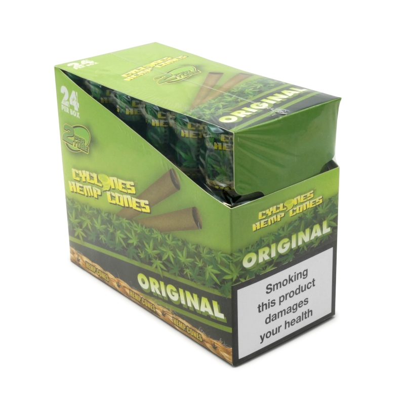 CYCLONE HEMP ORIGINAL (NATURAL) (12 X 2 UNITS BOX)