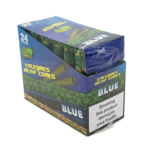CYCLONE HEMP BLUE (BLUEBERRY) (12 X 2 UNITS BOX)