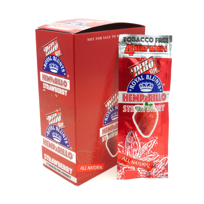 BLUNT HEMPARILLO STRAWBERRY (15 X 4 UNITS)