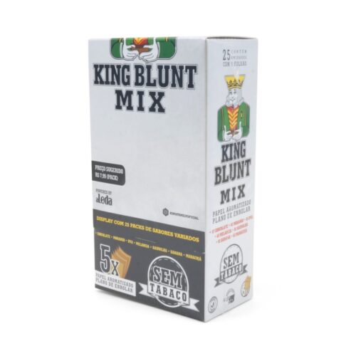 KING BLUNT (WITHOUT TOBACCO) (25X5UNITS) - MIX