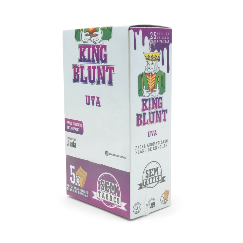 KING BLUNT (WITHOUT TOBACCO) (25X5 UNITS) - GRAPE 1 KING BLUNT (WITHOUT TOBACCO) (25X5 UNITS) - GRAPE