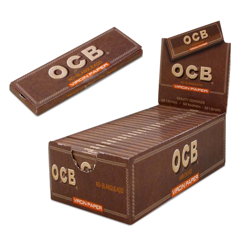 OCB VIRGIN Nº 1 SMOKING PAPER (50 BOOKLETS)