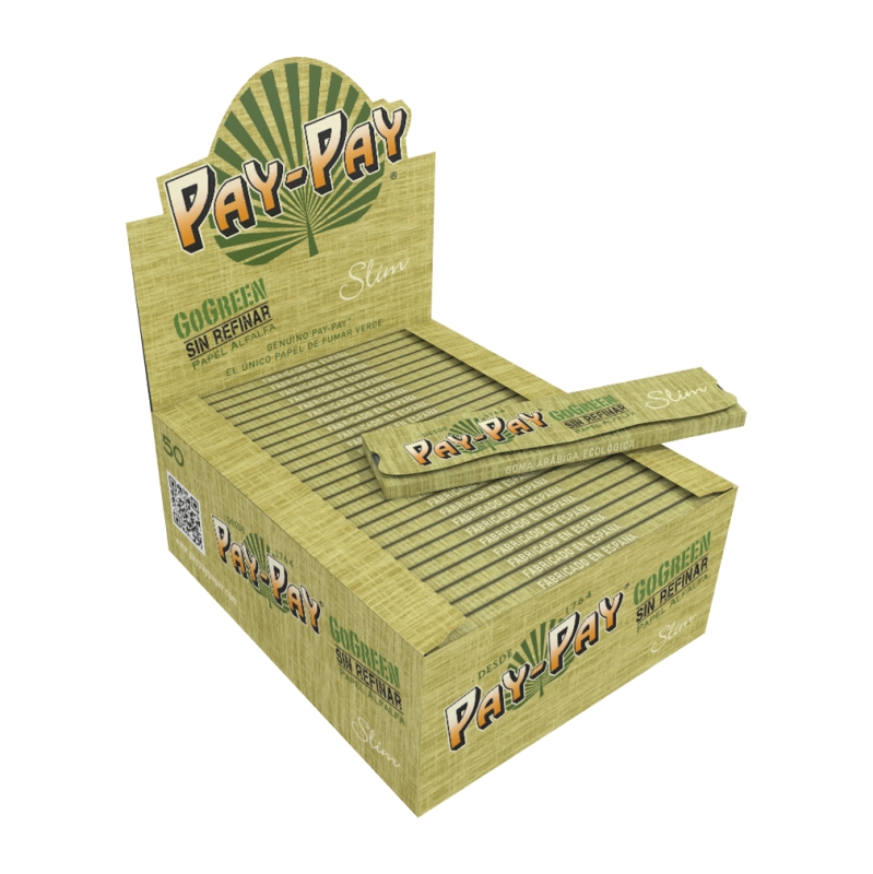 PAY-PAY GOGREEN SLIM PAPER (50 BOOKLET)