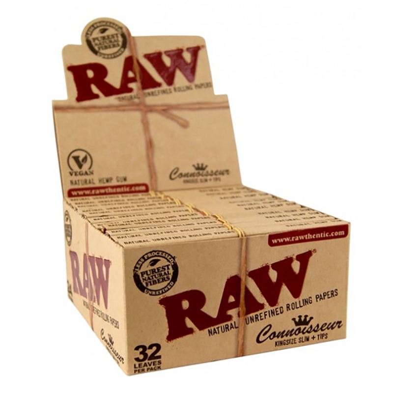 RAW CONNOISSEUR KING SIZE SLIM SMOKING PAPER