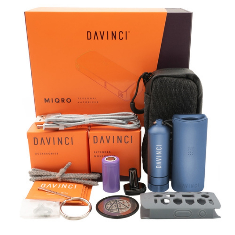 MIQRO DAVINCI VAPORIZER (COBALT) (BLUE) EXPLORER EDITION