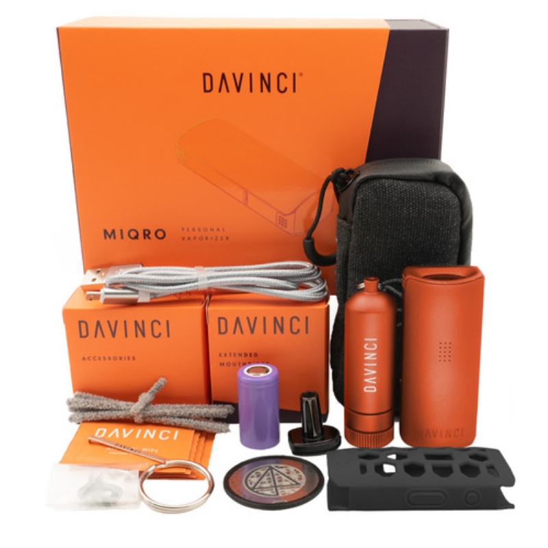MIQRO DAVINCI VAPORIZER (RUST) (RED) EXPLORER EDITION