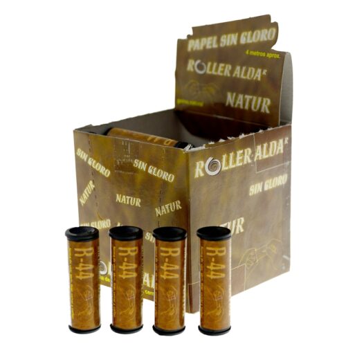 ROLLER ALDA R44 SMOKING PAPER NATURAL (STAND 40 PIECES)