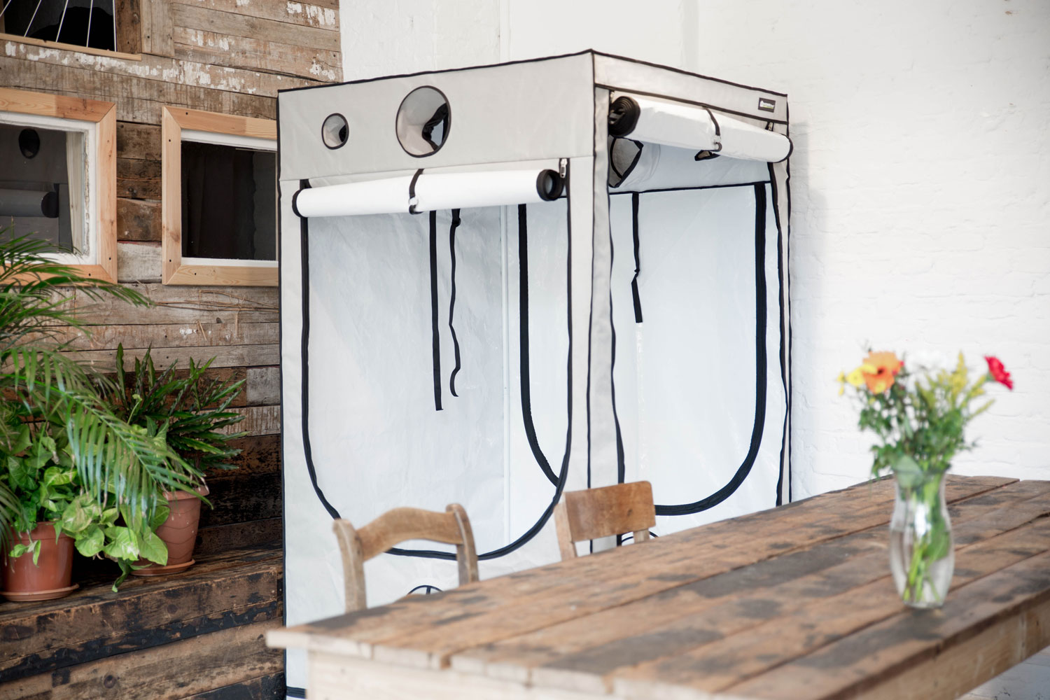 HOMEbox Ambiente Q120 (120 x 120 x 200 cm) PAR +