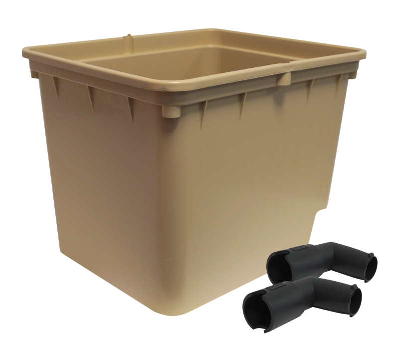 POT FOR DUTCH POT + 2 DRAIN OUTLETS
