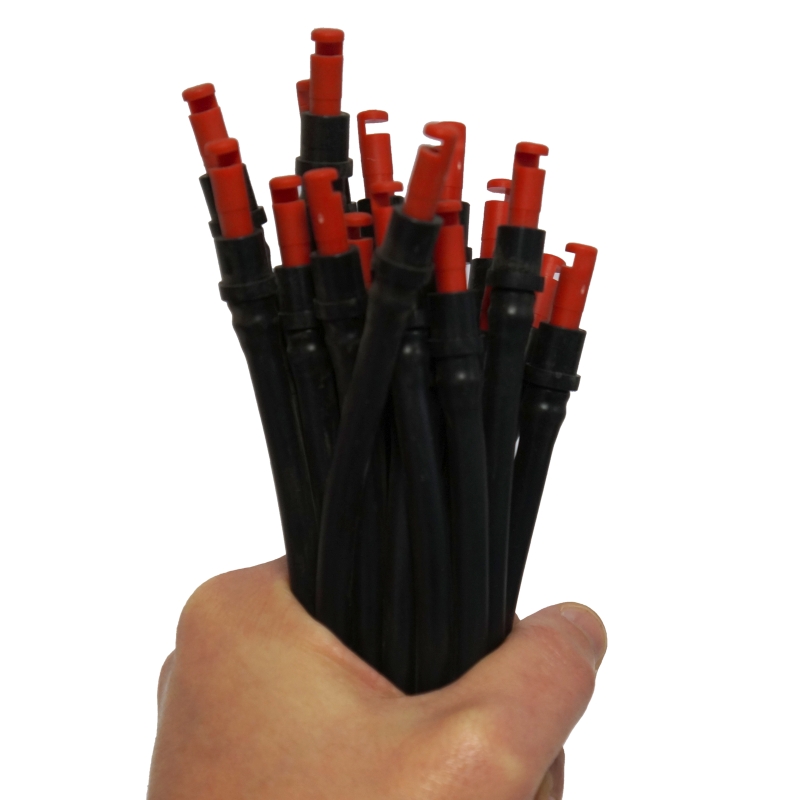 IRRIGATION 7 MM-26CM TUBE WITH 180º SPRAYER