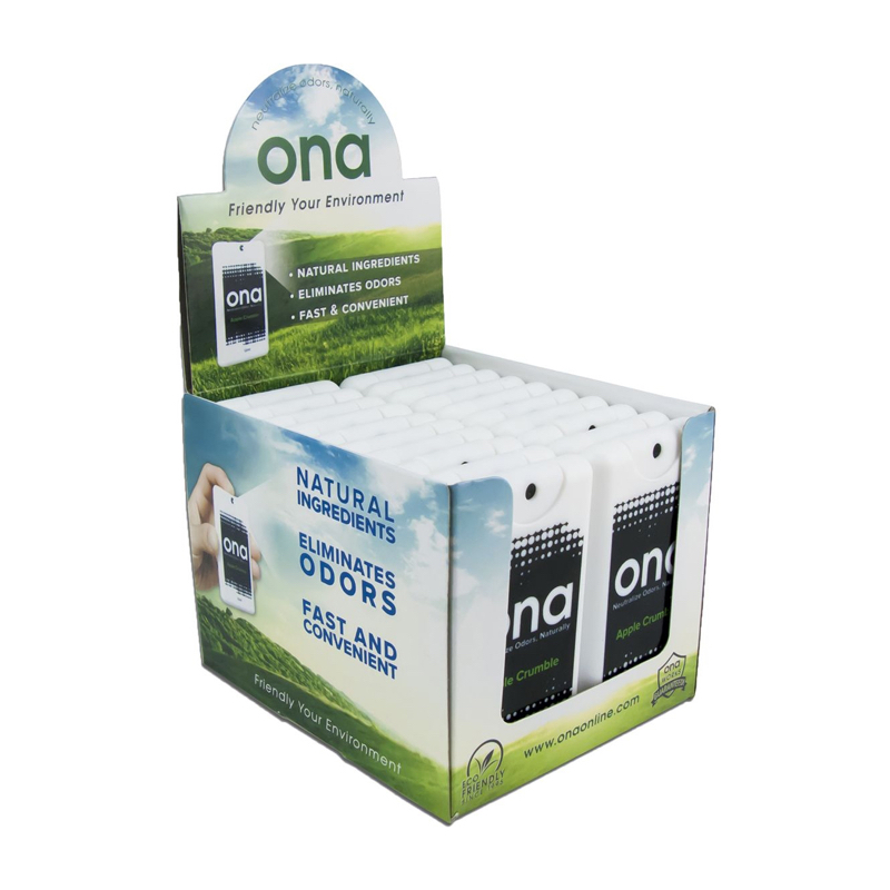 ONA SPRAY CARD 12 ML APPLE CRUMBLE (BLISTER 20 UDS)