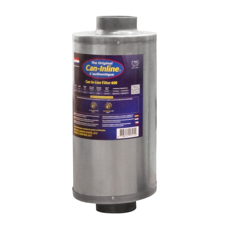 CAN FILTER IN LINE 600 M3/H 150 MM CARBON FILTER