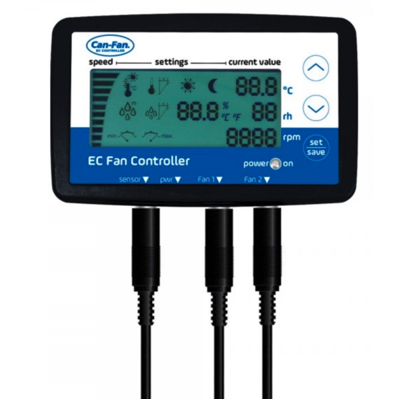 LCD EC FAN CONTROLLER CAN FAN