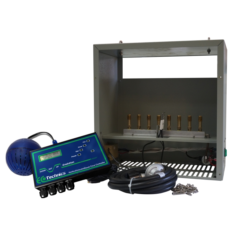 EVOLUTION CO2 COMPLETE KIT (PROPANE 8 BURNERS)