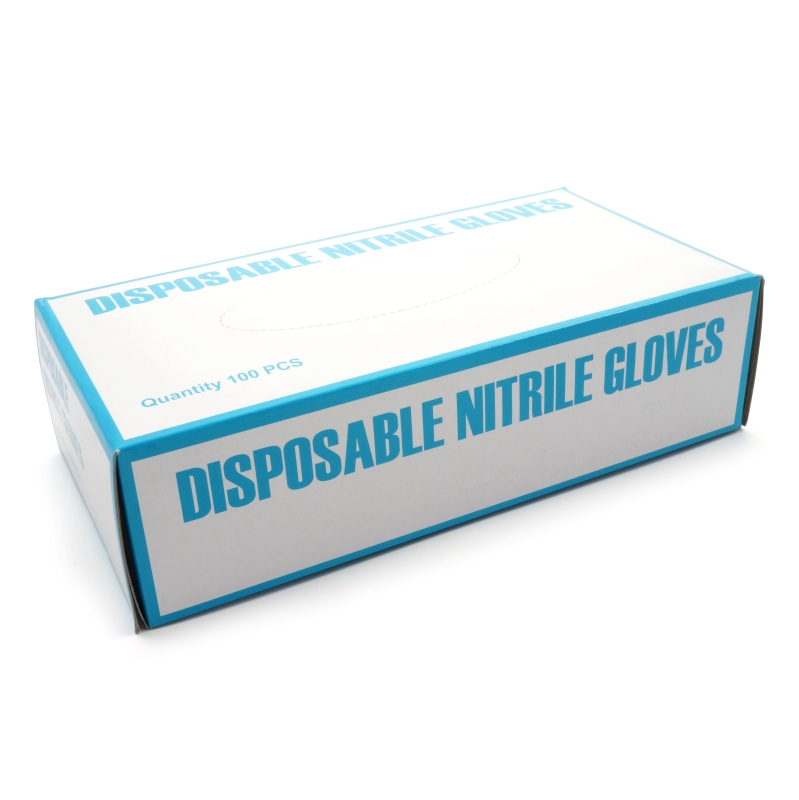 NITRILE GLOVES (100 UNITS) SIZE LARGE