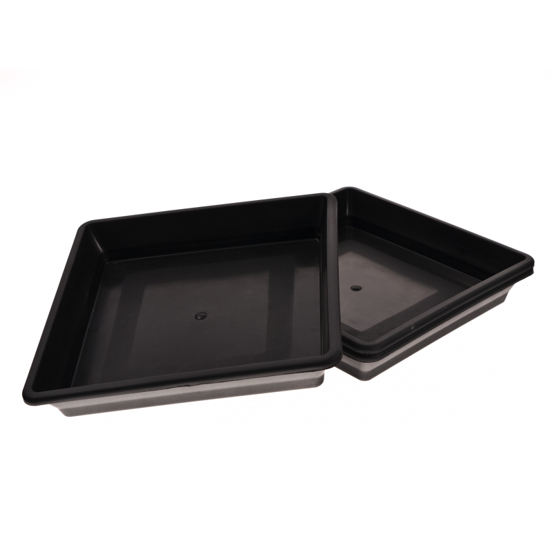 BLACK SQUARE PLATE 18/20 (24 UNITS)