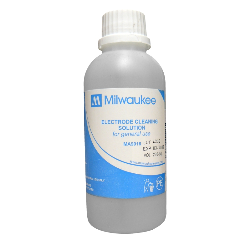 CLEANING SOLUTION FOR PH TESTERS (230ML) MILWAUKEE