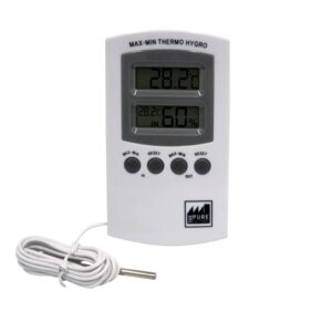 TERMOHYGROMETER WITH PROBE DTH-16 PURE FACTORY