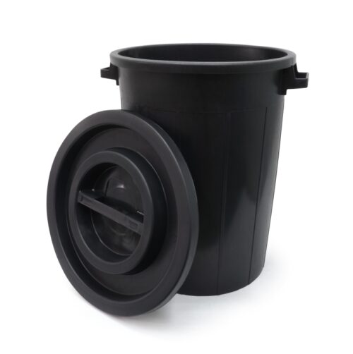 WATER BARREL ROUND WITH LID 100L.