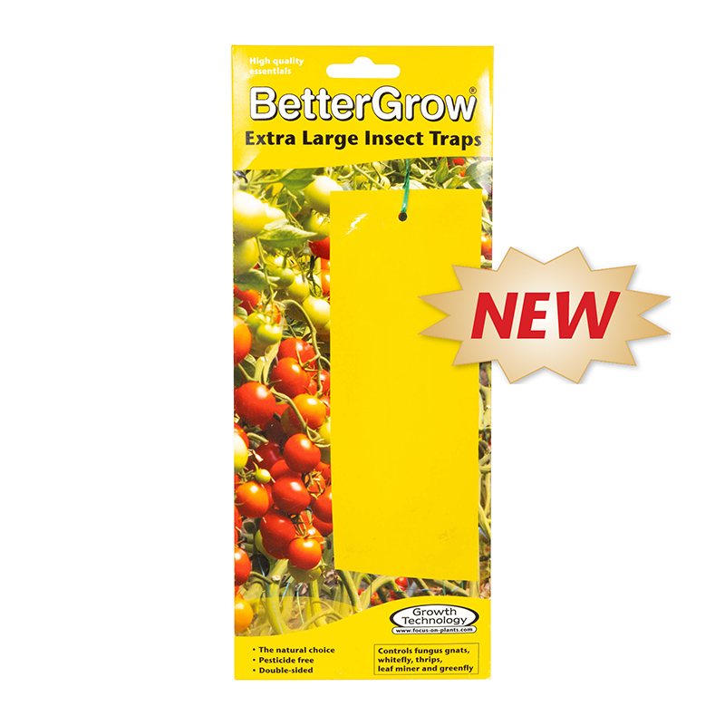 BETTER GROW - YELLOW INSECT TRAPS (RECTANGULAR SHAPED) 10 PCS