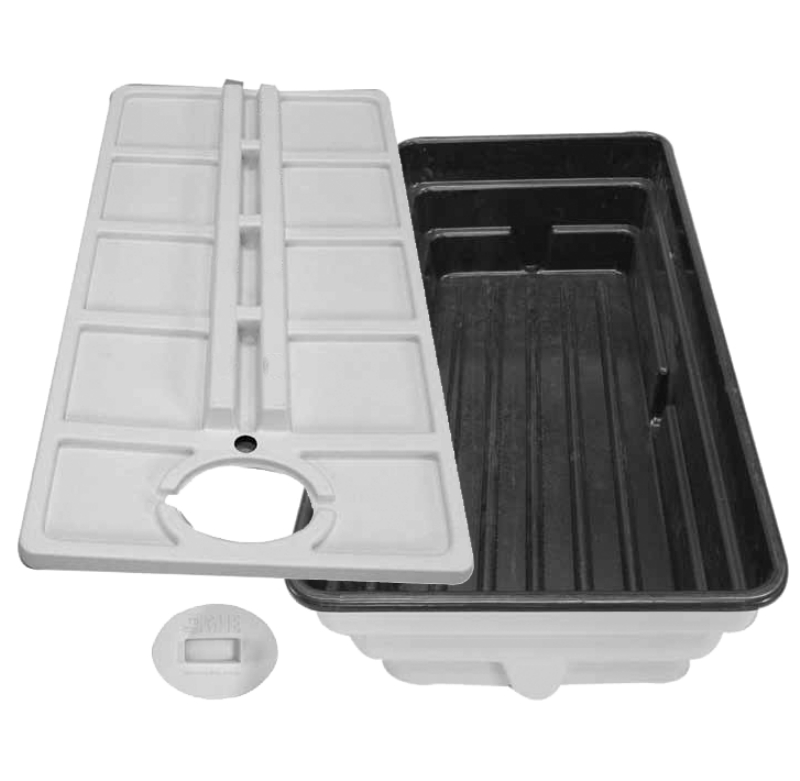 RESERVOIR + CAP + COVER DUTCH POT 2M2 SYSTEMS