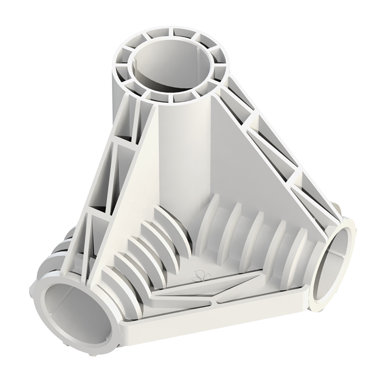 CORNER 3 AXES (C25-Y) FOR 25MM POLES SECRET JARDIN