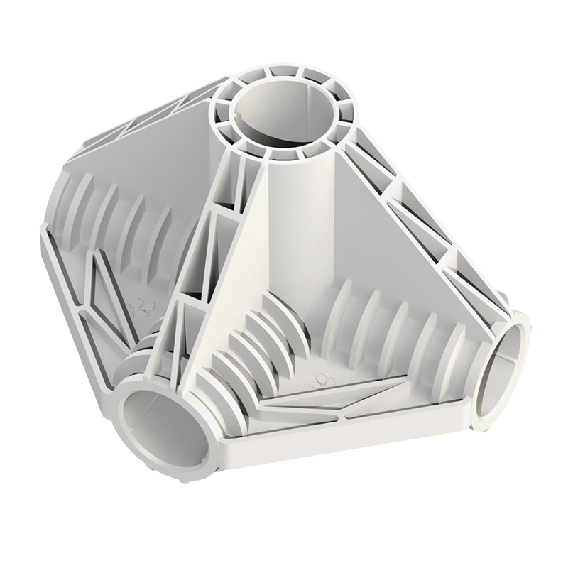 CORNER 4 AXES (C25-K) FOR 25MM POLES SECRET JARDIN