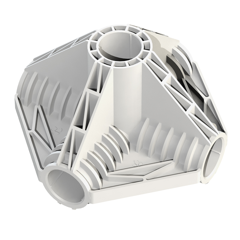 CORNER 5 AXES (C25-XI) FOR 25MM POLES SECRET JARDIN