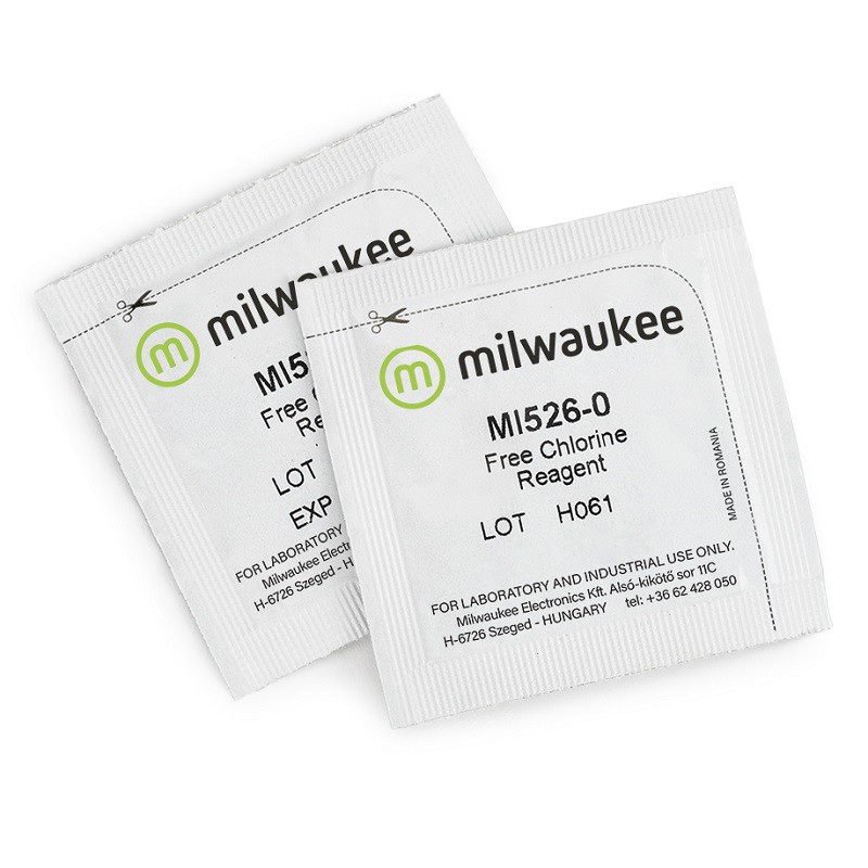 PACK 100 FREE CHLORINE REAGENT POWDER TEST MILWAUKEE