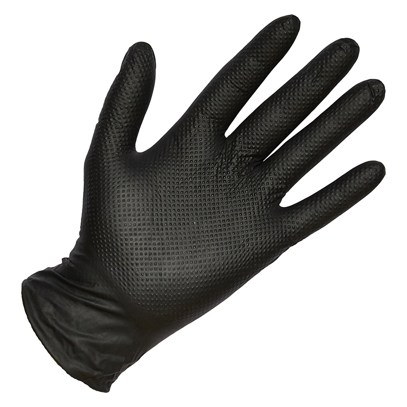 GUANTES DE NITRILO PROFESIONALES QNUBU DIAMOND  M (200 UNI)